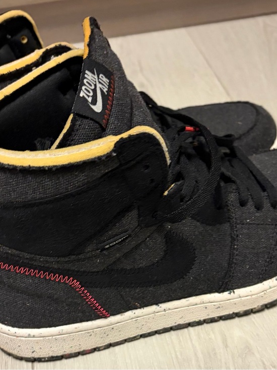 Nike Jordan 1 Retro High Zoom Crater — Black with Red Accents main image 9